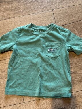 Vineyard Vines Kids Green Short Sleeve Pocket Tee